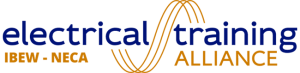 Logo of the IBEW - NECA Electrical Training Alliance